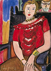 Red Blouse 1936 By Henri Matisse