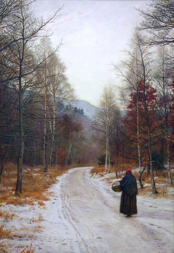 Glen Birnam 1890 by Sir John Everett Millais | Oil Painting Reproduction