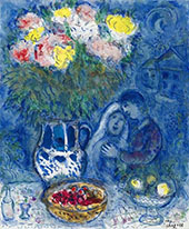 Autour des Fruits Rouges By Marc Chagall