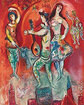 Carmen 1967 By Marc Chagall
