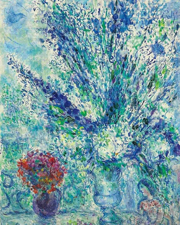 Spring in Paris 1973 by Marc Chagall | Oil Painting Reproduction