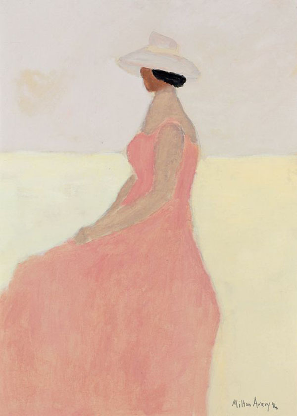 Seated Figure by Milton Avery | Oil Painting Reproduction