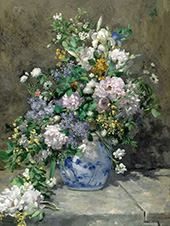 Spring Bouquet 1866 By Pierre Auguste Renoir