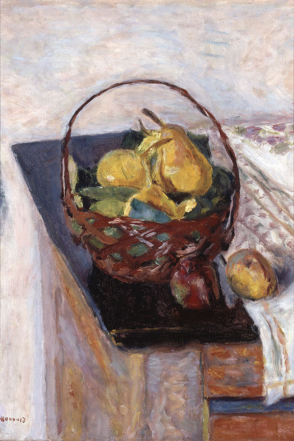 The Basket of Fruit by Pierre Bonnard | Oil Painting Reproduction