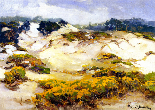 Dunes Pallid by Mist Monterey Coast | Oil Painting Reproduction