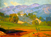 Pasadena Landscape By Franz Bischoff