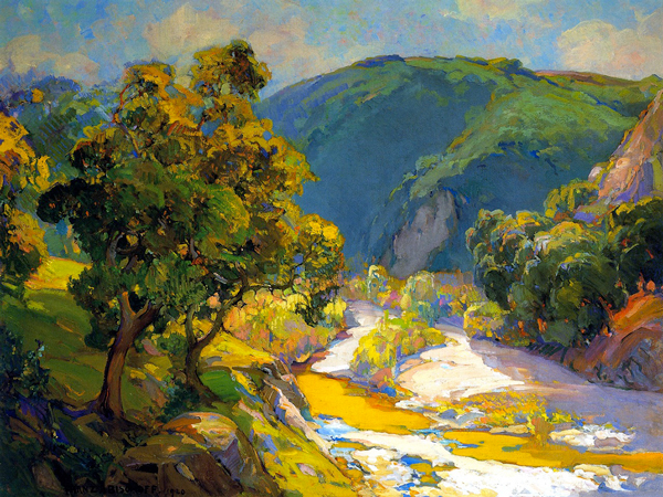 Vista Arroyo by Franz Bischoff | Oil Painting Reproduction