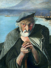 Old Fisherman 1902 By Tivadar Kosztka Csontvary