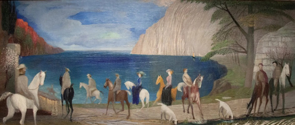 Coast Horse Riding 1909 | Oil Painting Reproduction