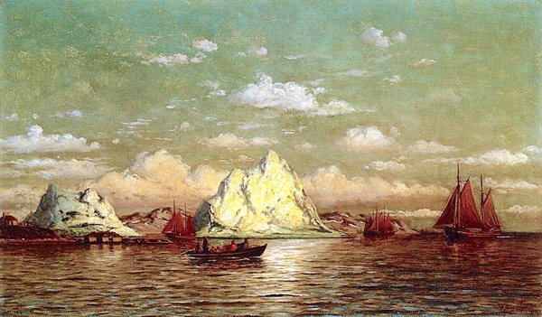 Arctic Harbor by William Bradford | Oil Painting Reproduction