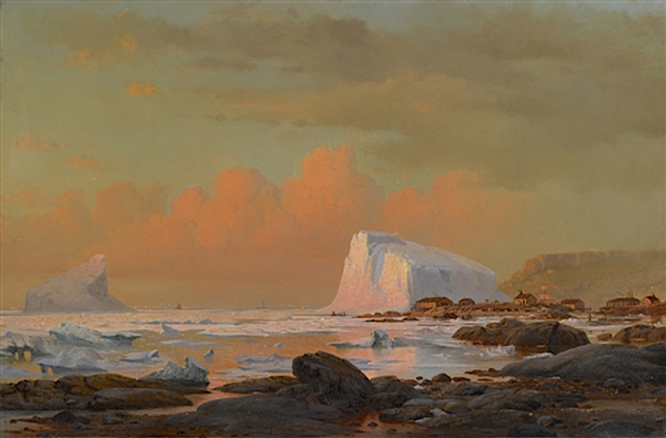 Labrador Coast 1874 by William Bradford | Oil Painting Reproduction