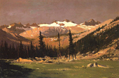 Mount Lyell above Yosemite By William Bradford