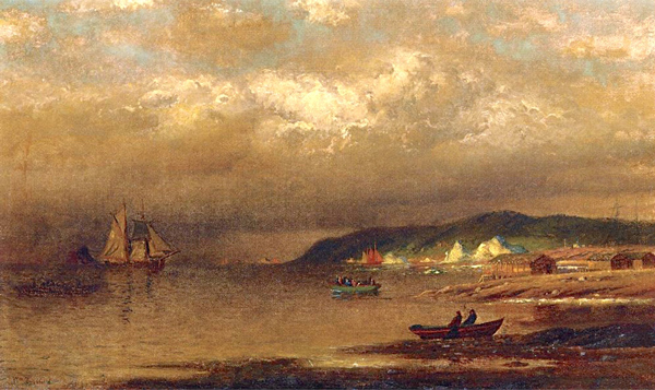 Coast of Newfoundland by William Bradford | Oil Painting Reproduction