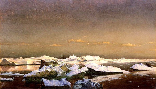 Floe Ice by William Bradford | Oil Painting Reproduction