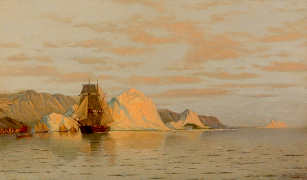 The Ice Blockade on the Labrador Coast | Oil Painting Reproduction