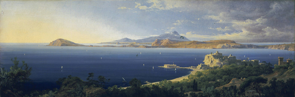 The Bay of Pozzuoli near Naples 1832 | Oil Painting Reproduction