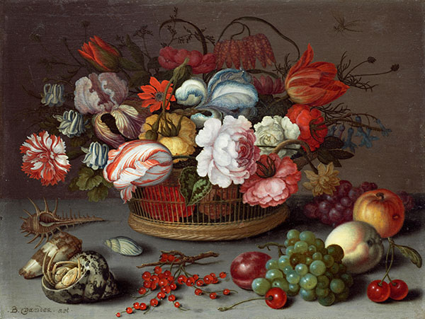 Basket of Flowers c1622 | Oil Painting Reproduction