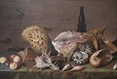 Sea Shells c1630 By Balthasar van der Ast