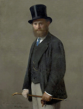 Portrait of Edouard Manet 1867 By Henri Fantin-Latour