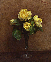 Roses Marechal Neil By Henri Fantin-Latour