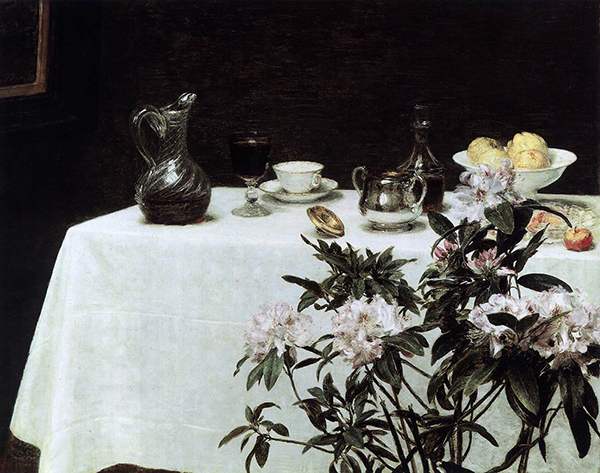 Still Life the Corner of a Table 1873 | Oil Painting Reproduction