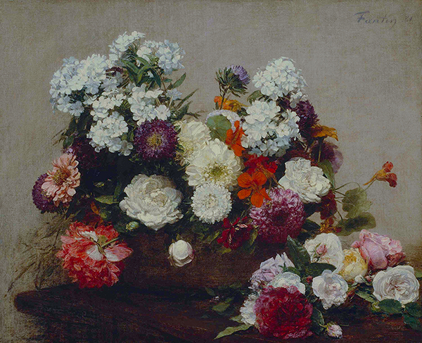 Still Life With Flowers 1881 | Oil Painting Reproduction