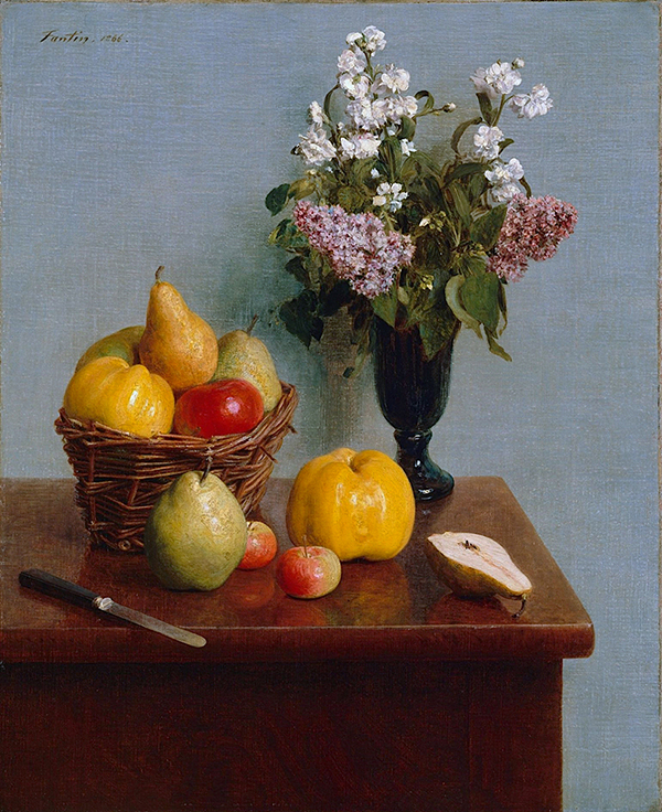 Still Life With Flowers and Fruit | Oil Painting Reproduction