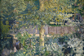 Foliage, Oak Tree and Fruit Seller By Edouard Vuillard
