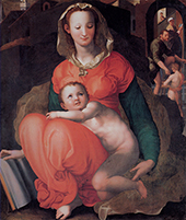 Madonna and Child By Jacopo Pontormo