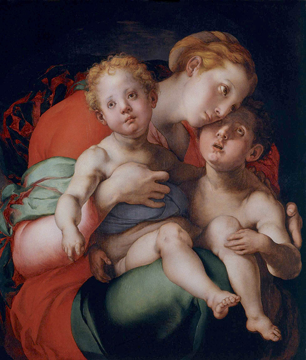 Madonna and Child with Saint John | Oil Painting Reproduction