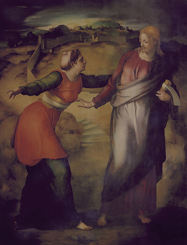 Noli Me Tangere by Jacopo Pontormo | Oil Painting Reproduction