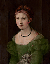Portrait of a Young Woman By Jacopo Pontormo