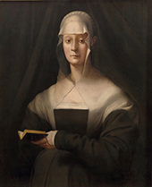 Portrait of Maria Salviati By Jacopo Pontormo