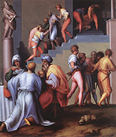 Punishment of the Baker By Jacopo Pontormo