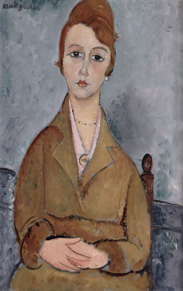 The Young Lolotte 1918 by Amedeo Modigliani | Oil Painting Reproduction