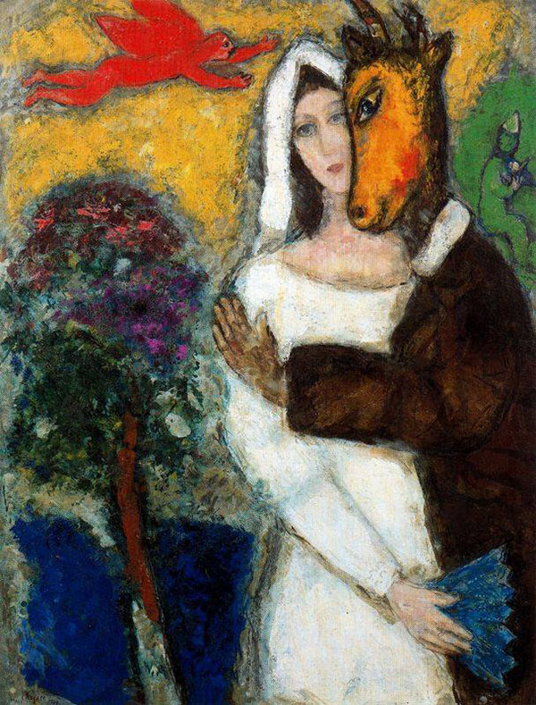 Midsummer Nights Dream by Marc Chagall | Oil Painting Reproduction