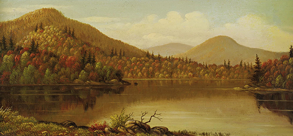 A Lake in the Adirondacks | Oil Painting Reproduction