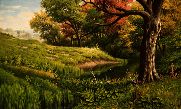 An Early Autumn Landscape | Oil Painting Reproduction