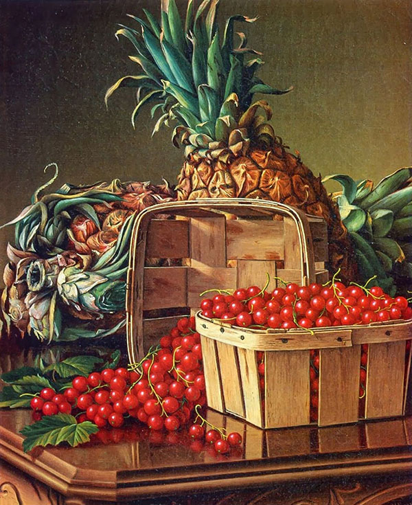 Still Life with Pineapple | Oil Painting Reproduction