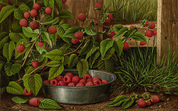 Still Life with Raspberries | Oil Painting Reproduction