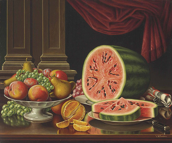 Still Life with Watermelon | Oil Painting Reproduction