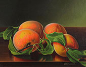 Tabletop Still Life with Apples By Levi Wells Prentice