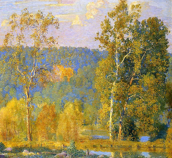 Later Afternoon by Daniel Garber | Oil Painting Reproduction