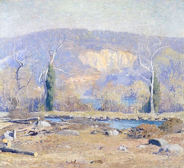 April Landscape by Daniel Garber | Oil Painting Reproduction