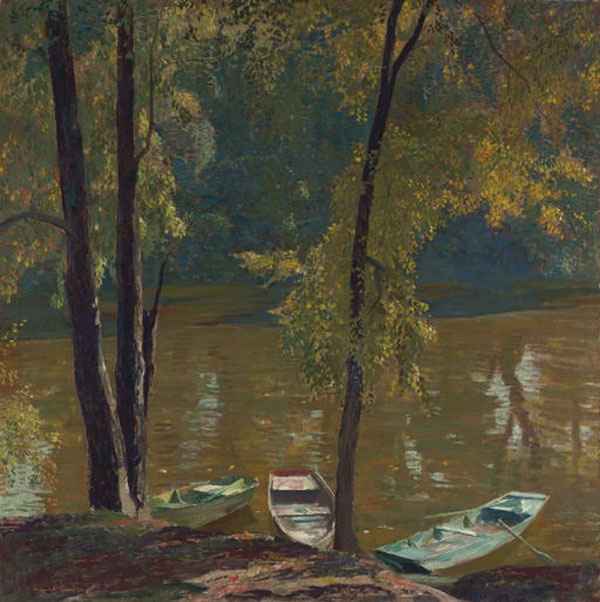 Bayou 1935 by Daniel Garber | Oil Painting Reproduction