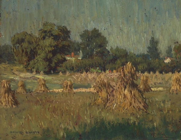 Early Corn 1904 by Daniel Garber | Oil Painting Reproduction