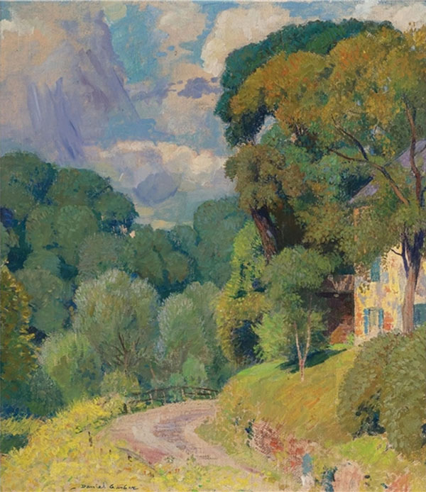 Evans Road by Daniel Garber | Oil Painting Reproduction