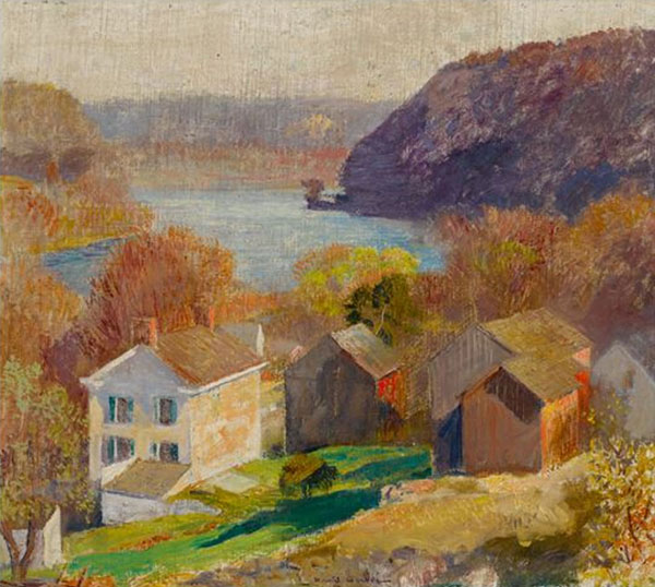 From Carys Hill by Daniel Garber | Oil Painting Reproduction