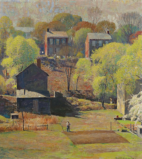 In the Springtime by Daniel Garber | Oil Painting Reproduction