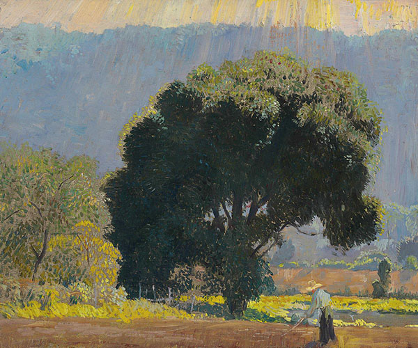 In the Valley by Daniel Garber | Oil Painting Reproduction